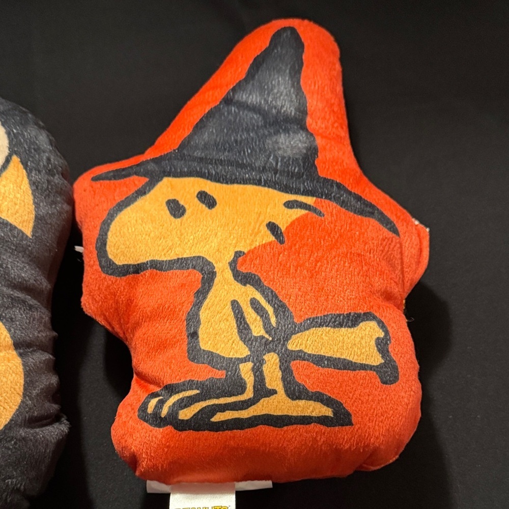 Peanuts Halloween Snoopy and Woodstock Halloween Pillows (NWOT) - Picture 4 of 10